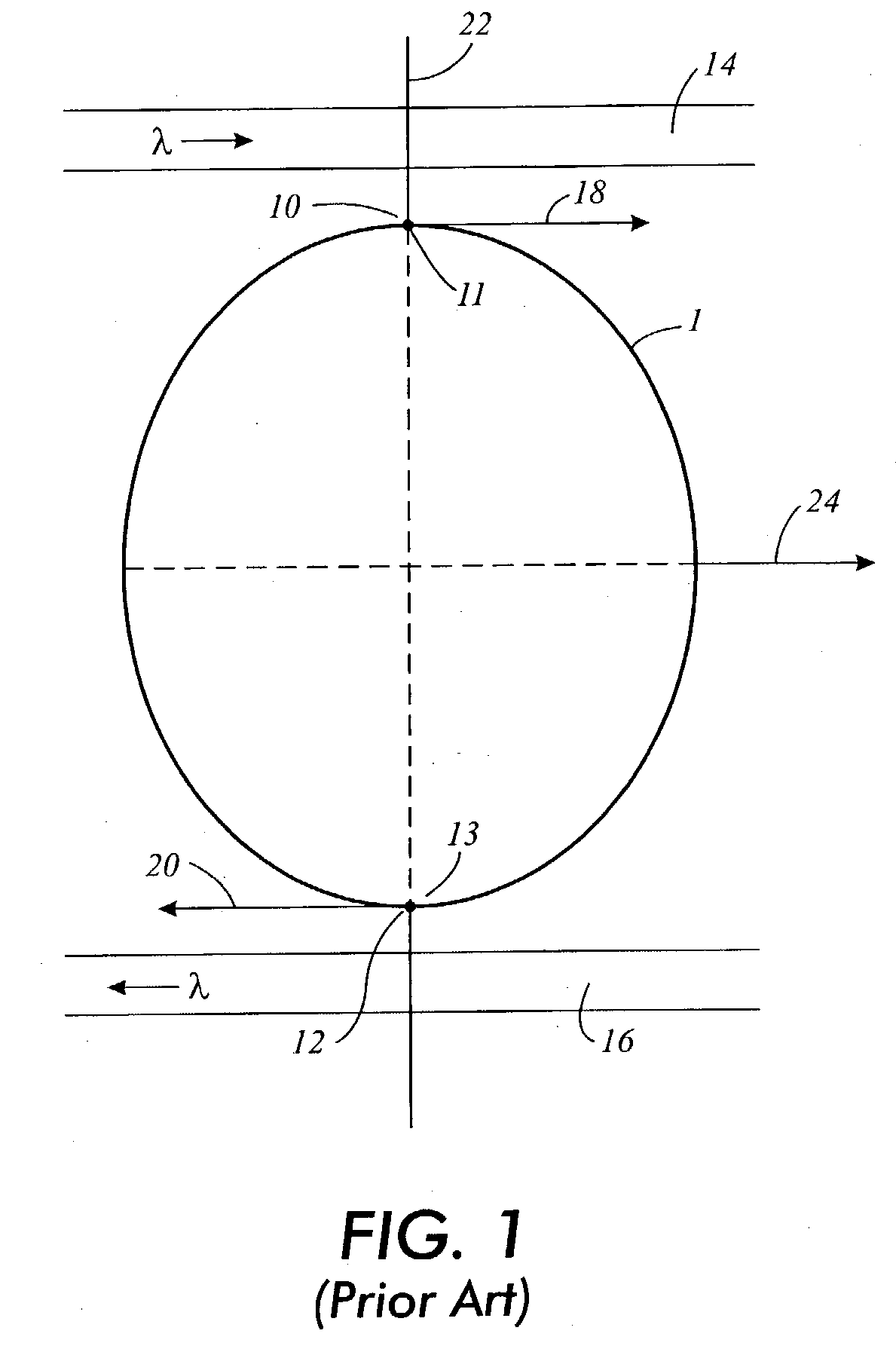 Locally-outcoupled cavity resonator having unidirectional emission