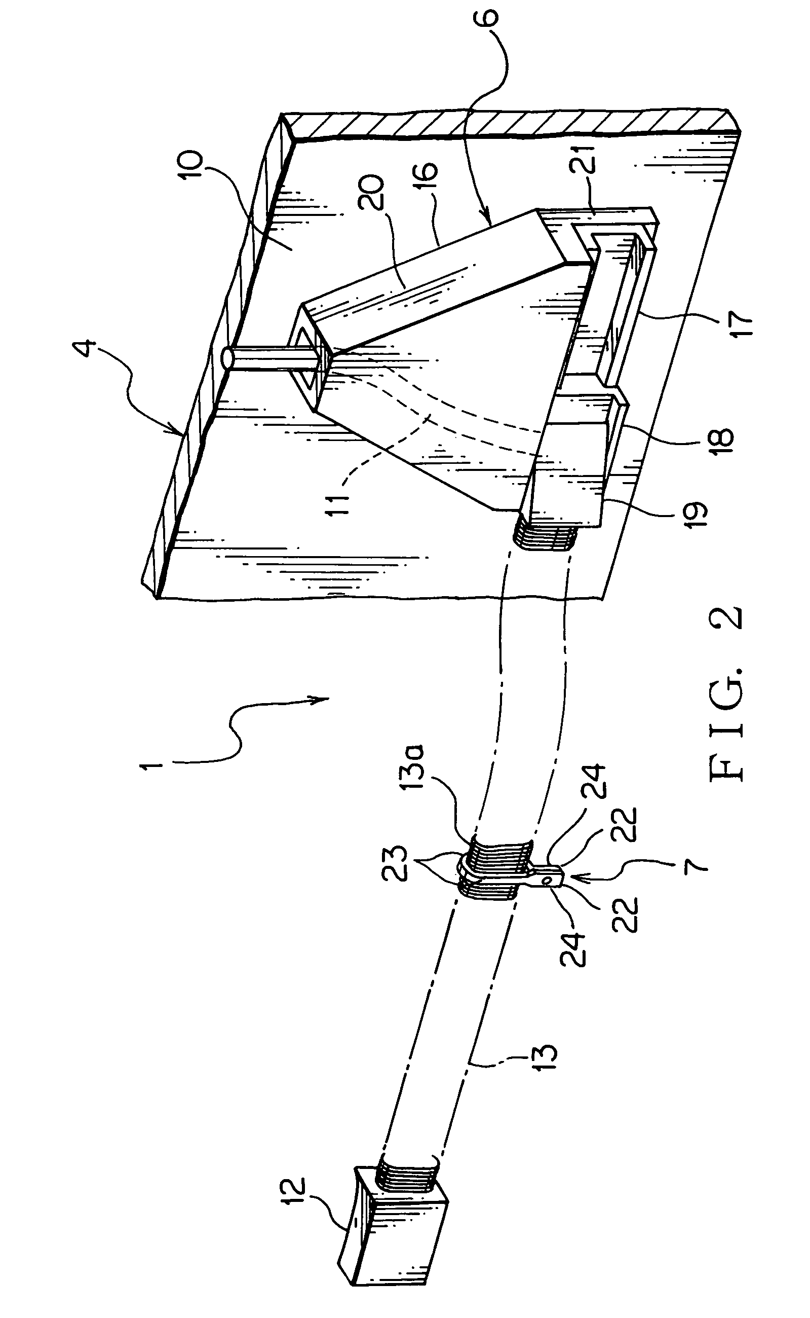 Power supply apparatus for sliding structure