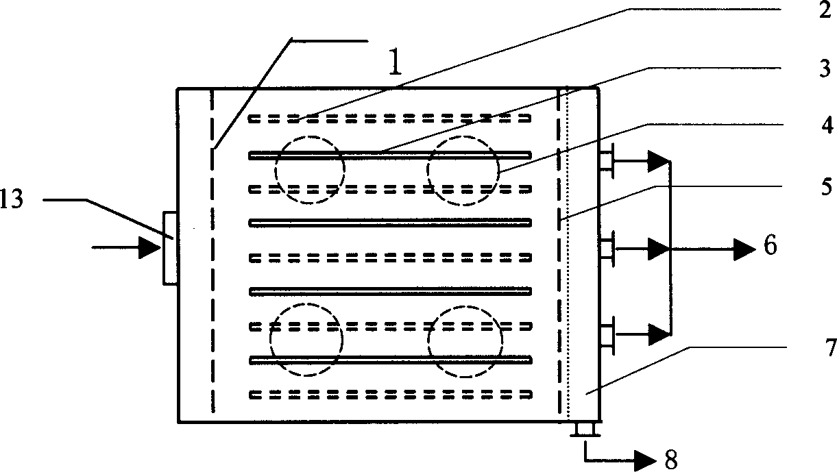 Treatment method of spent water from cleaning machinery parts