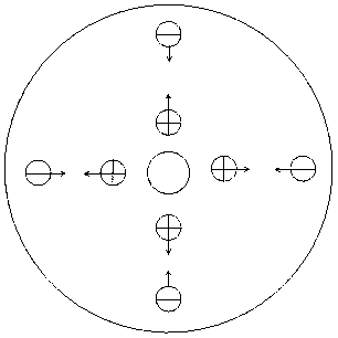 Experimental apparatus for demonstrating movement rule of charged particle in uniform magnetic field