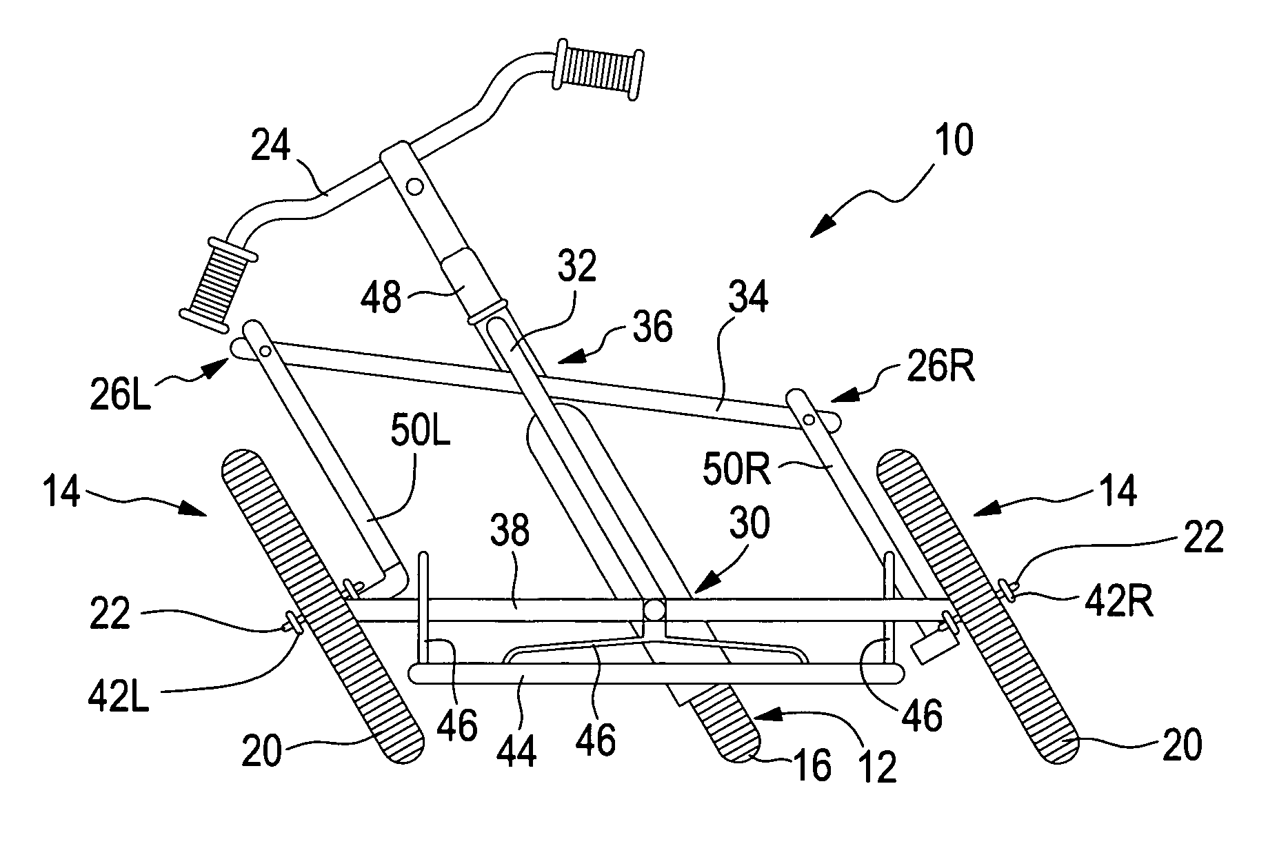 Three wheel coaster cycle