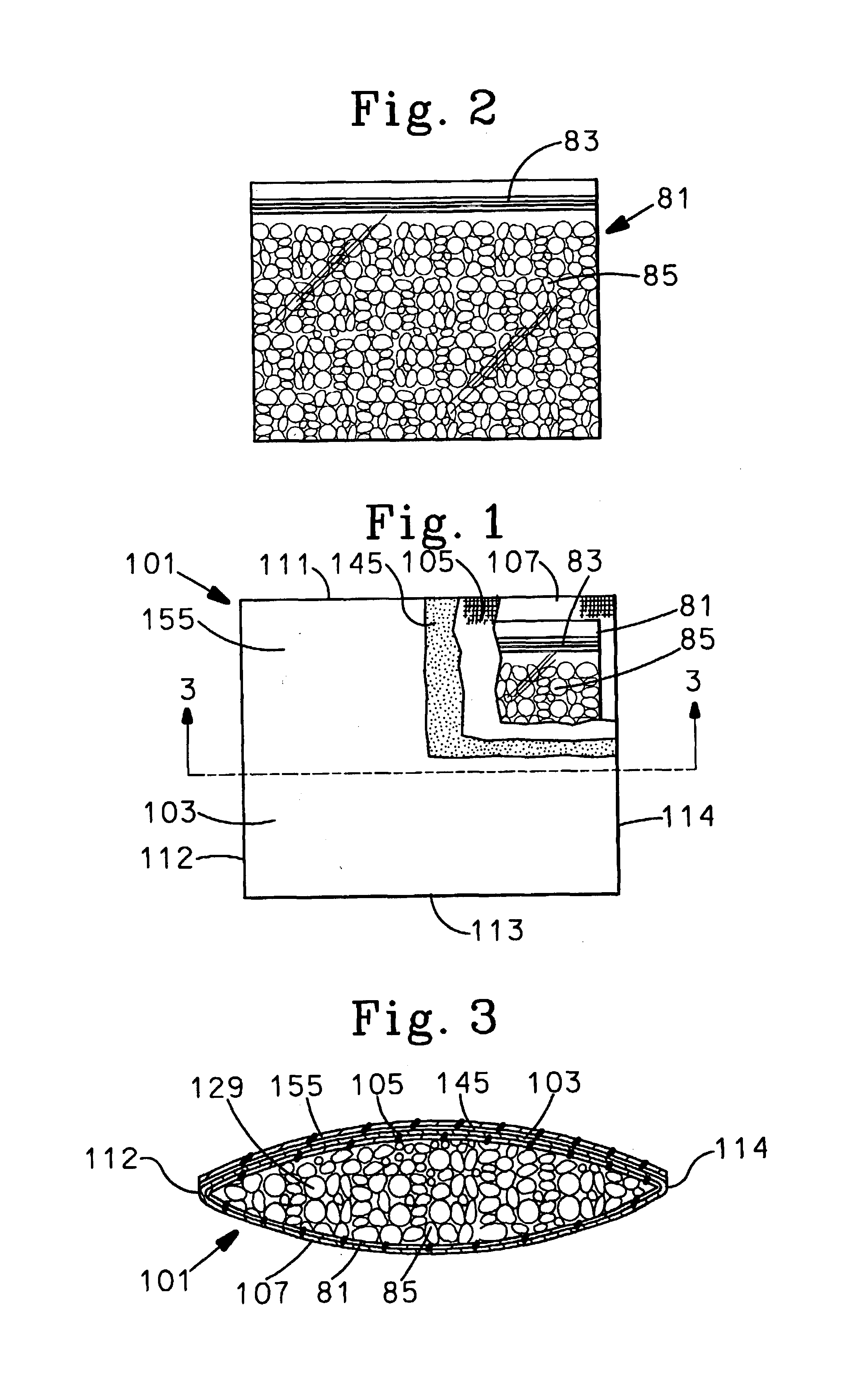 Adhesive ice bag device