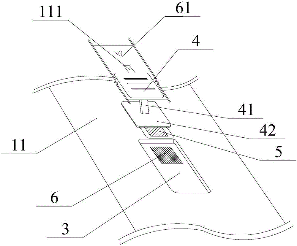 Mobile phone shell with storage function