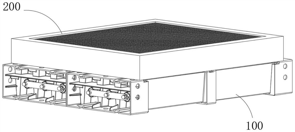 Air purification device of medical ventilation system