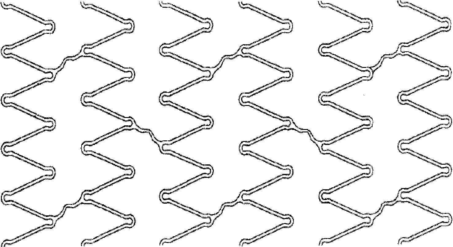 Self-expanding medicament stent and preparation method thereof