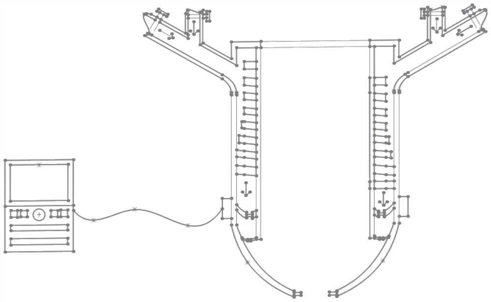 Ultra-high strength steel in-situ wire-powder composition-adjustable composite additive device