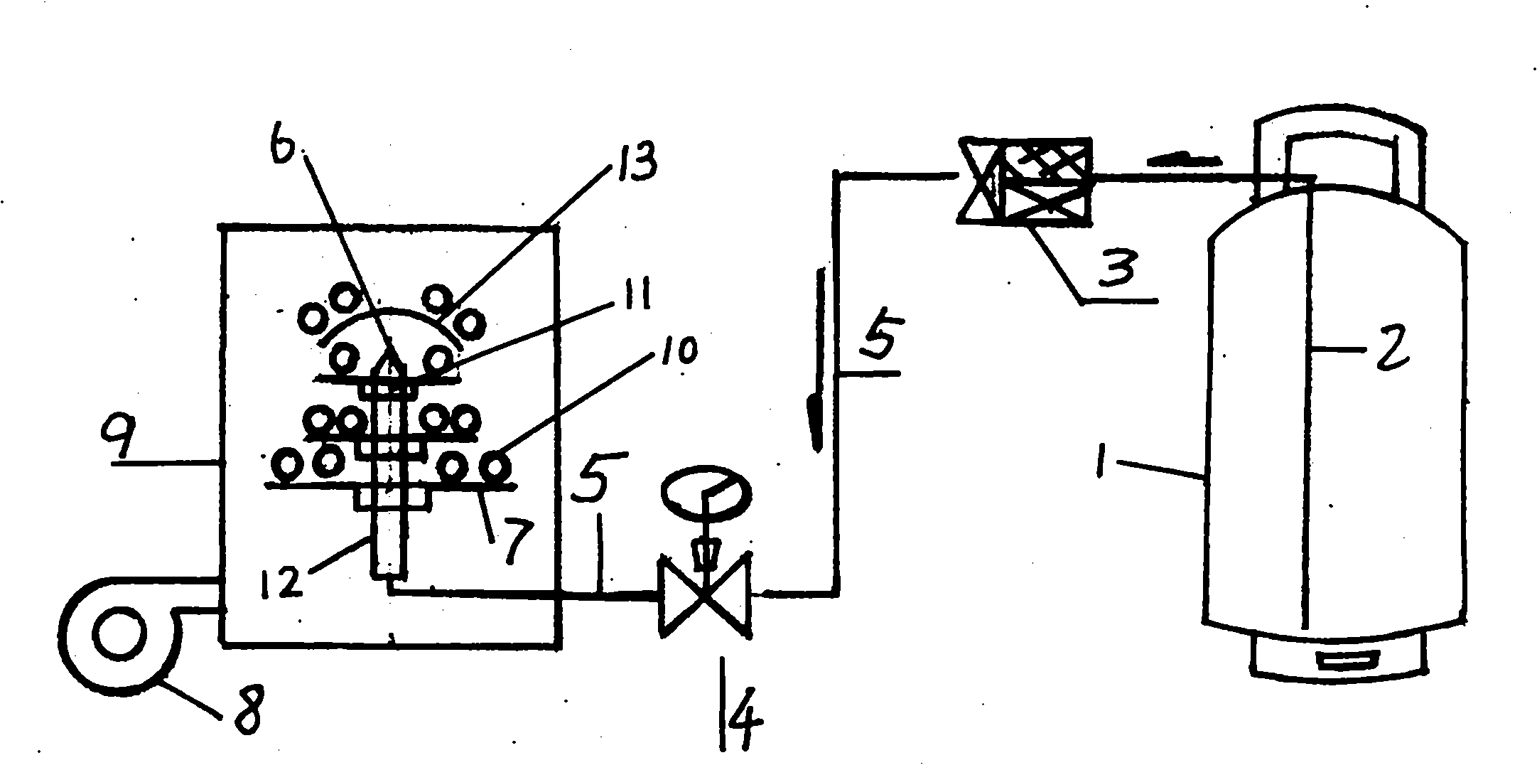 Liquid-fuel cooker