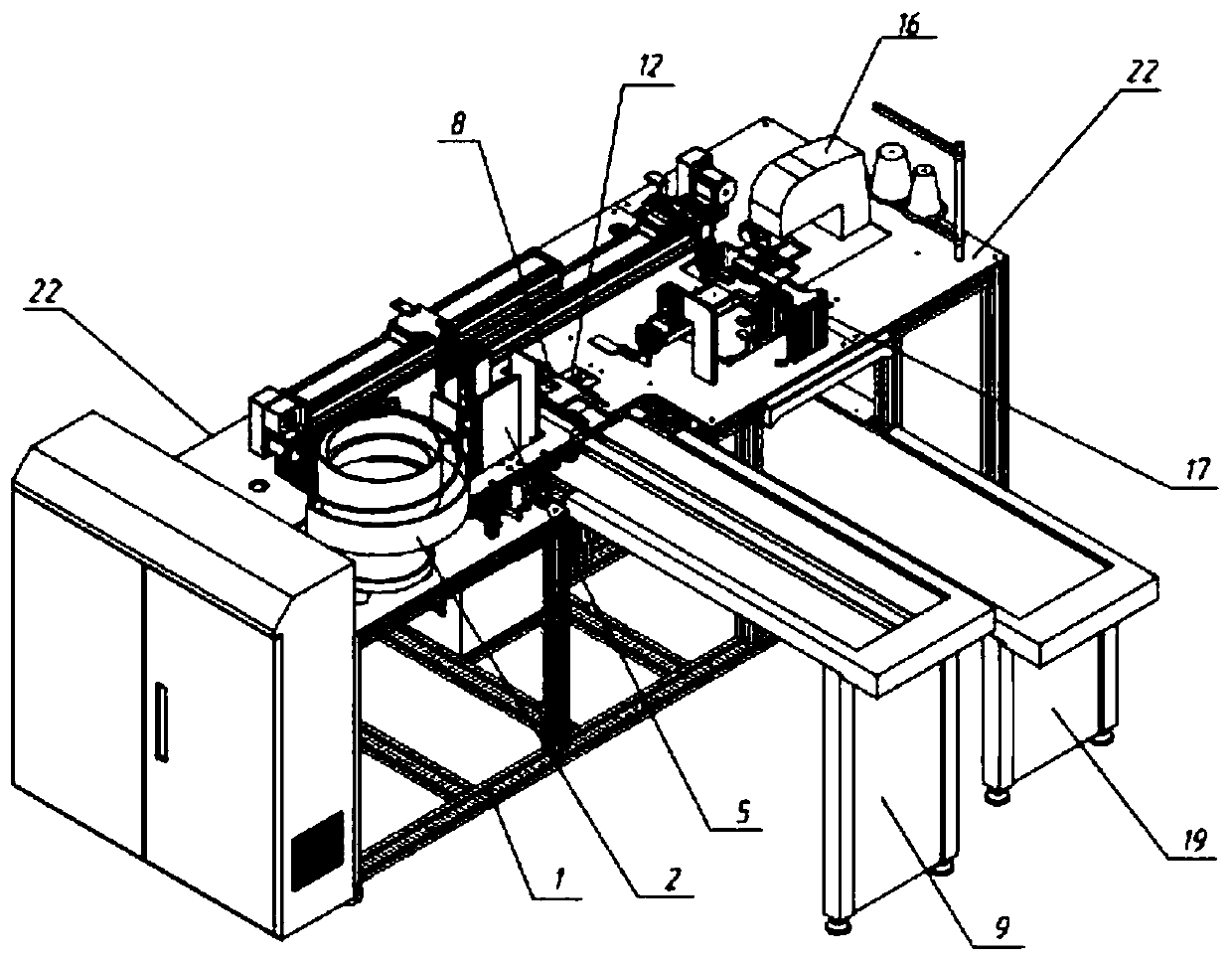 Sock packaging machine