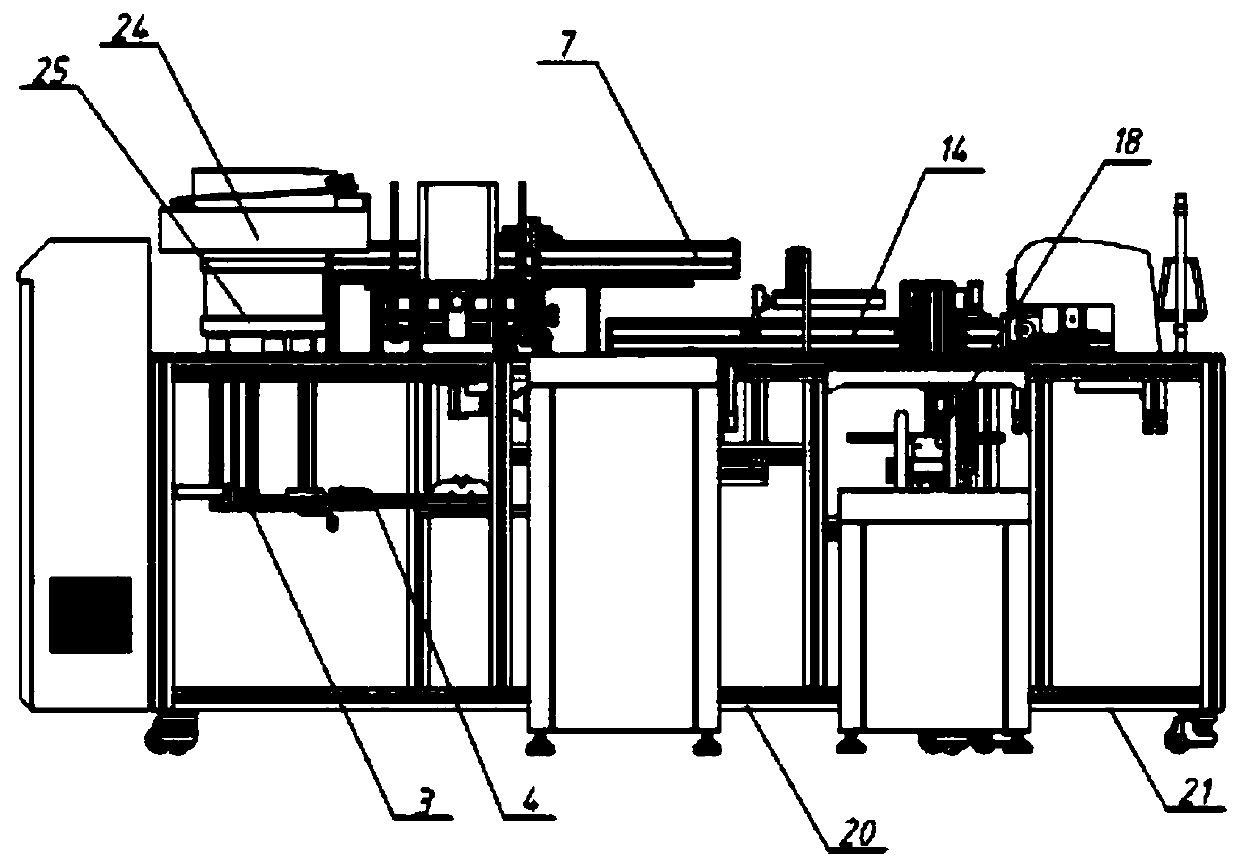 Sock packaging machine