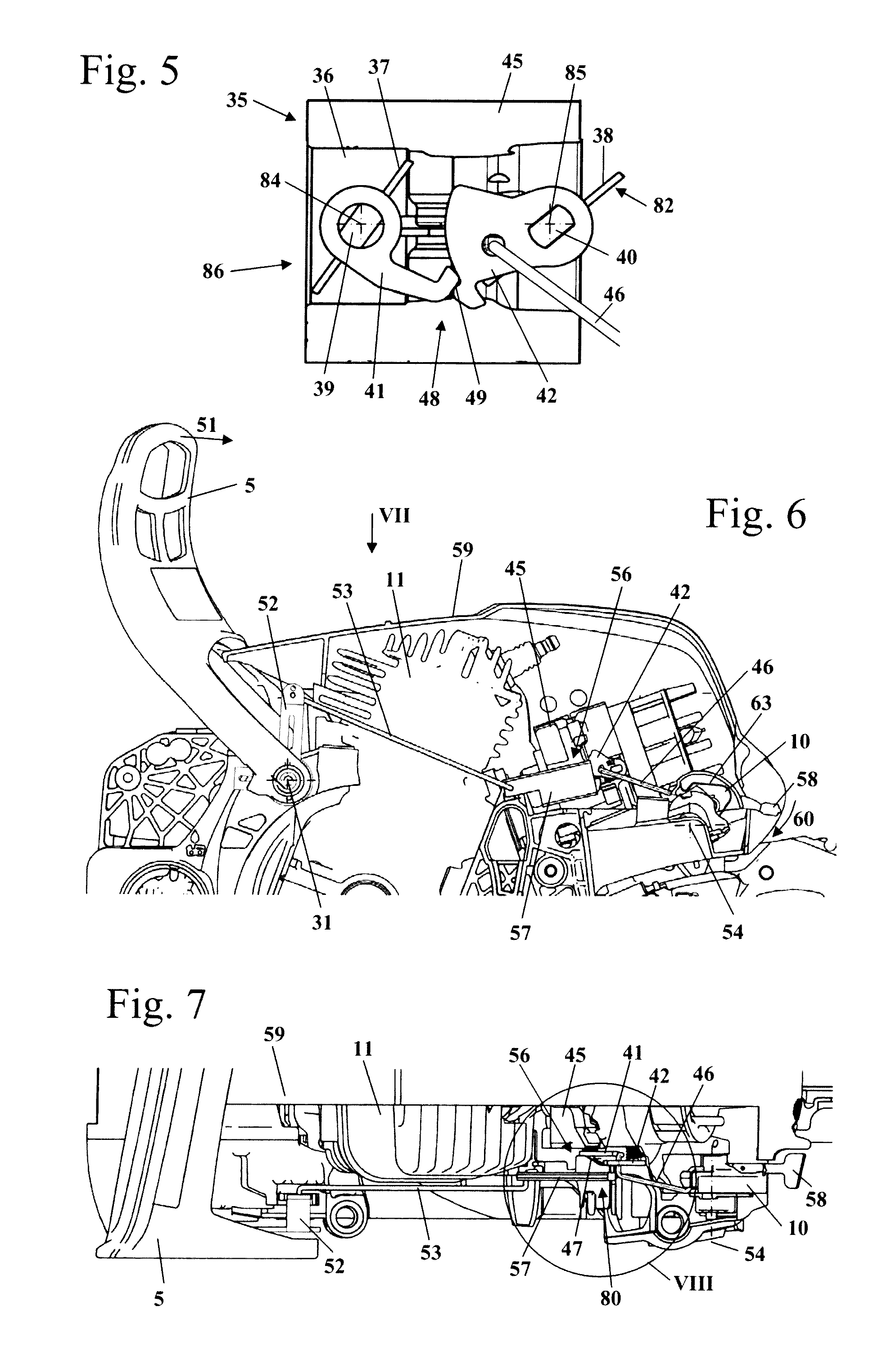 Work apparatus having a braking arrangement