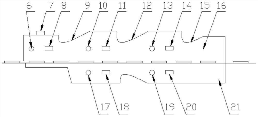 Low-temperature tapping method for slabs of common carbon structural steel