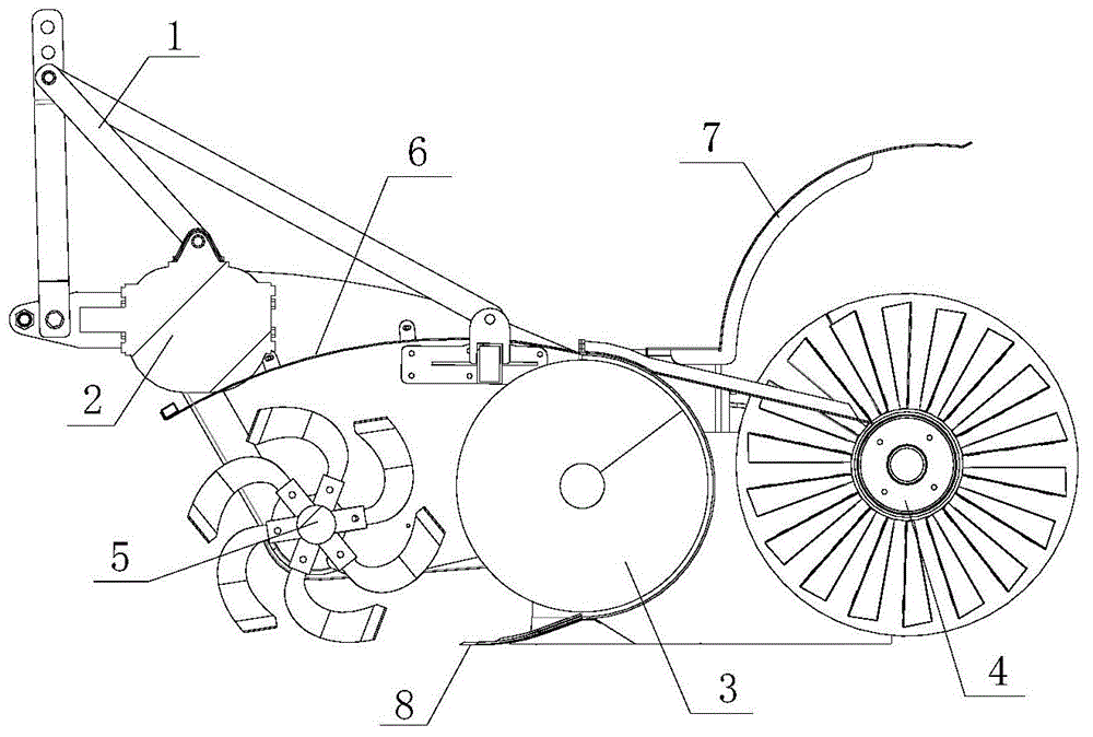 Ridge building machine