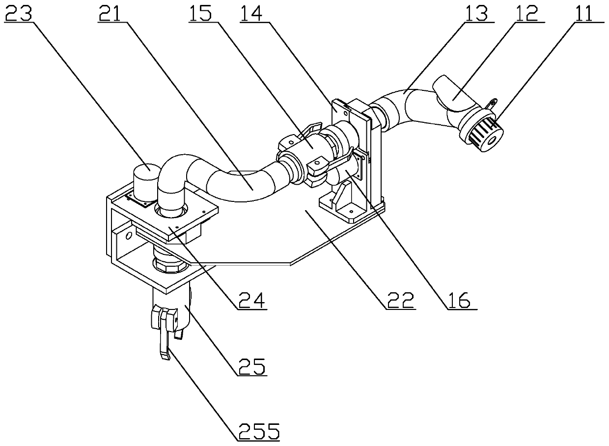 A rotary automatic spraying mechanism