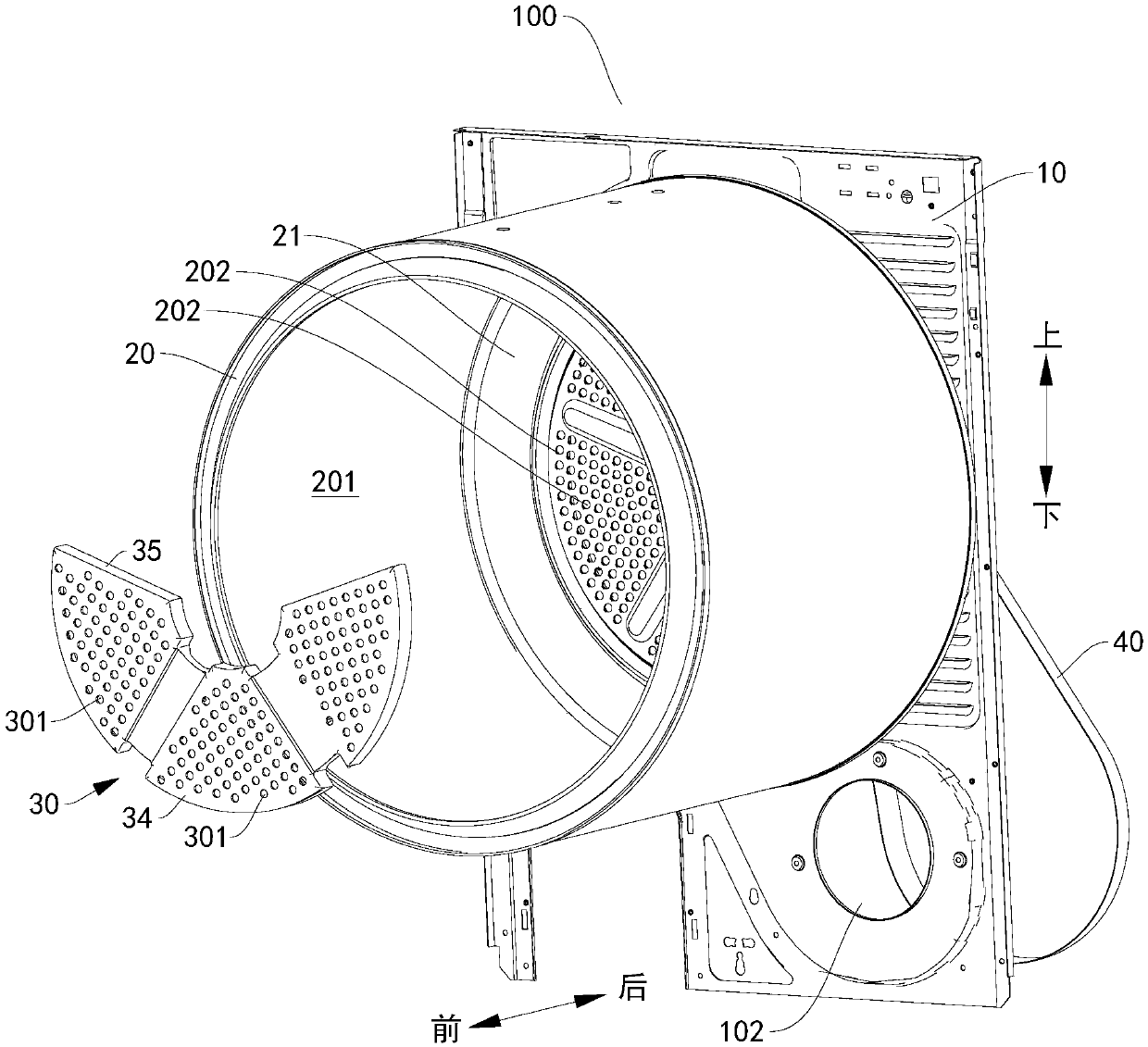 Clothes treatment device and inner cylinder assembly of clothes treatment device