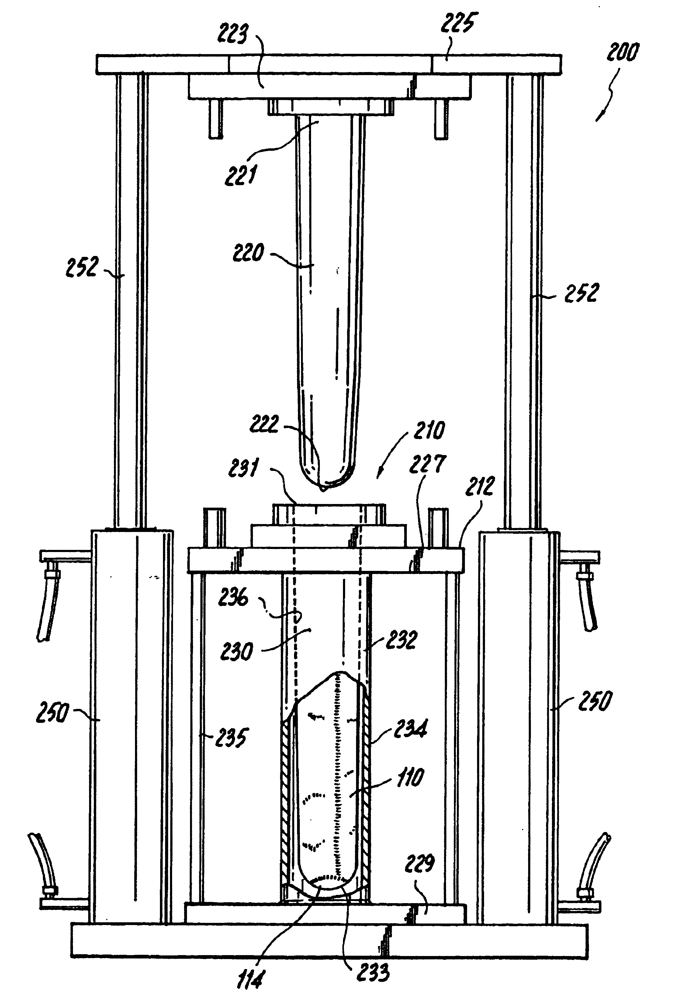 Process for applying a cushion material to an article