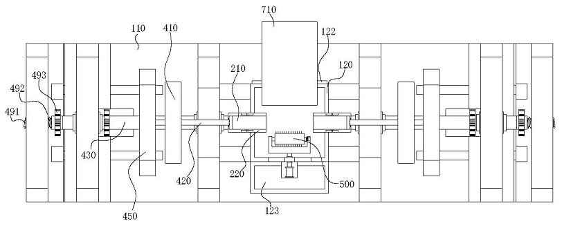 Method for separating and recycling electrode plate