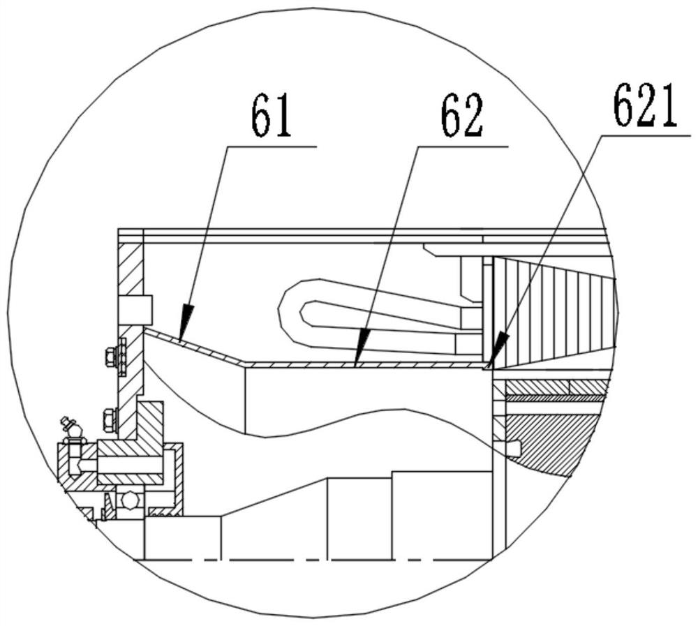 Semi-closed permanent magnet motor cooling system