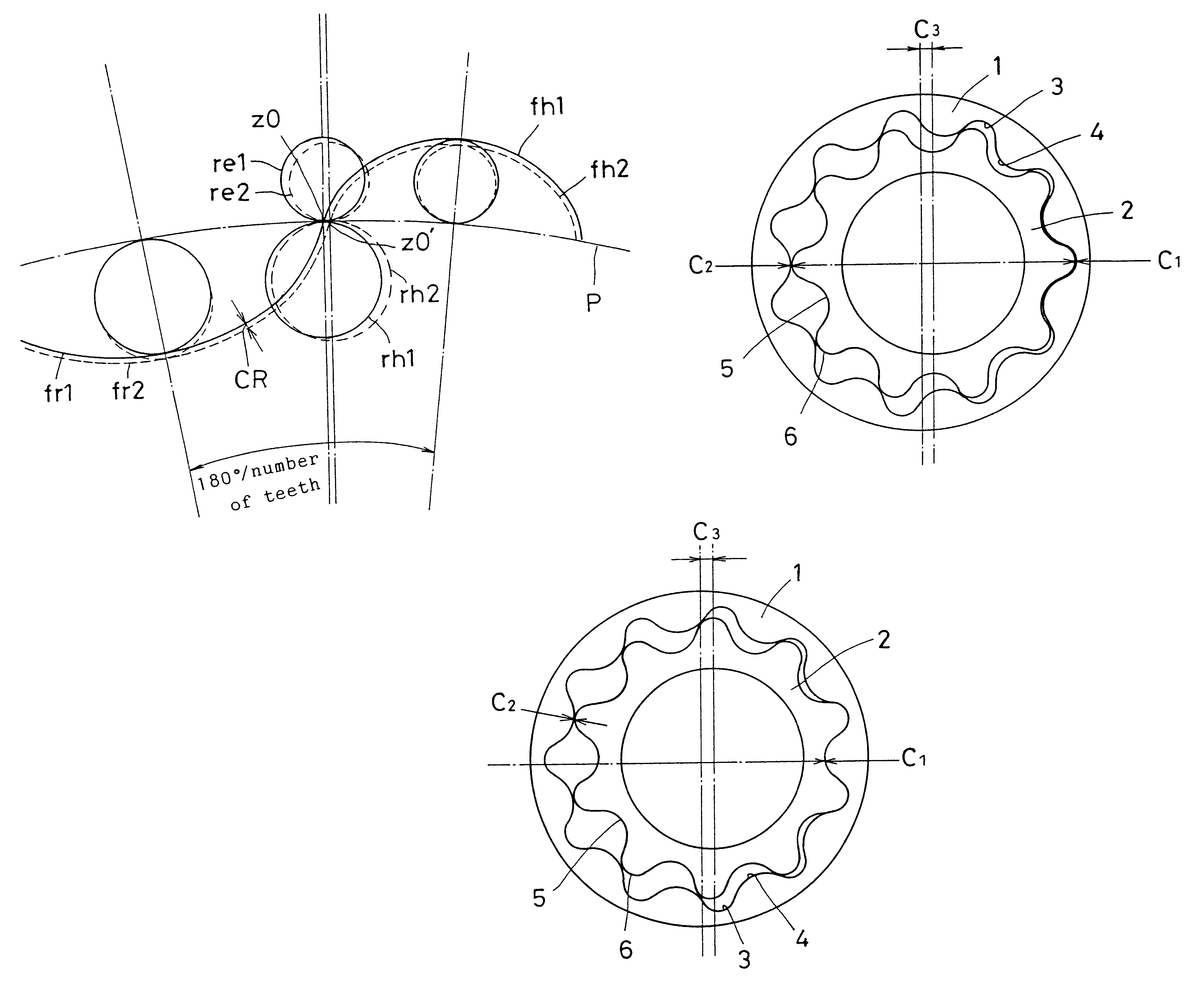 Internal gear pump