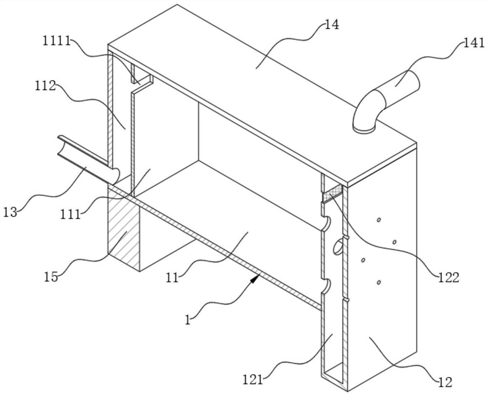 Sewage treatment system for constructional engineering