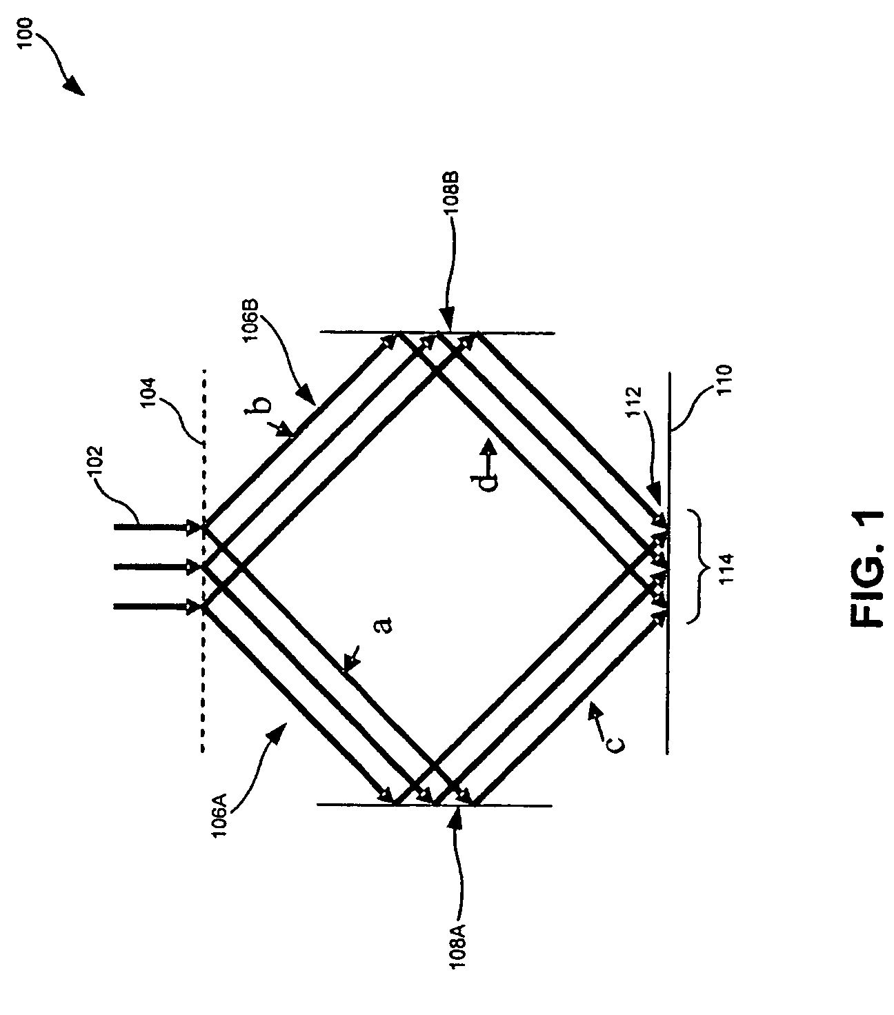 System and method for printing interference patterns having a pitch in a lithography system