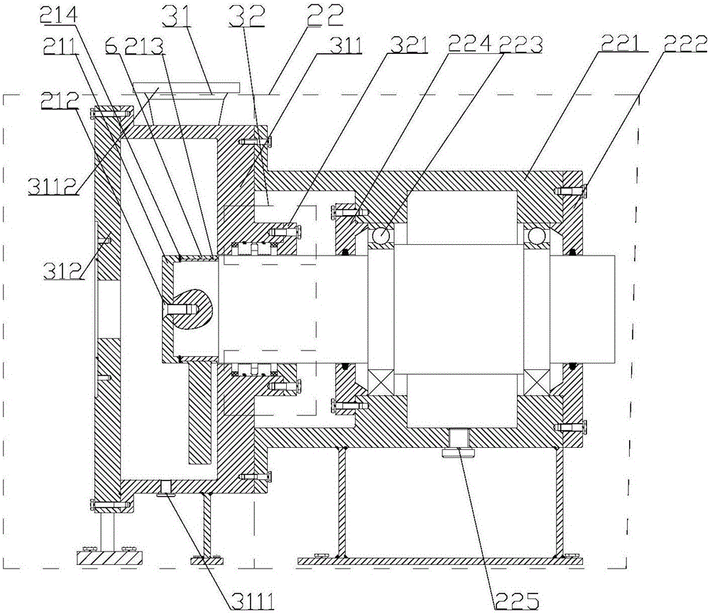 Test device for non-smooth hydrofoil surface drag reduction effect test