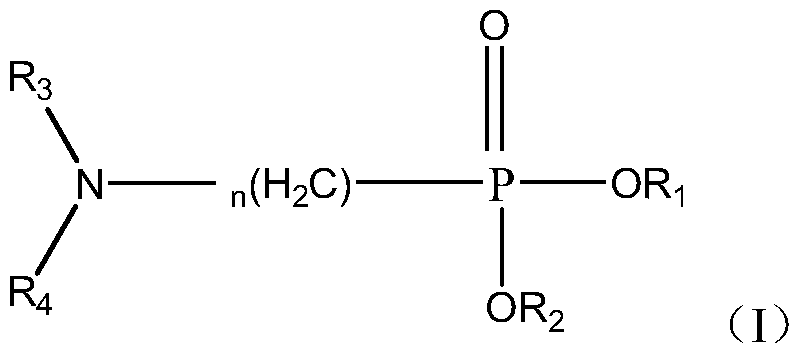 Use and method of amino-containing neutral phosphine extractant for extracting and separating tetravalent cerium