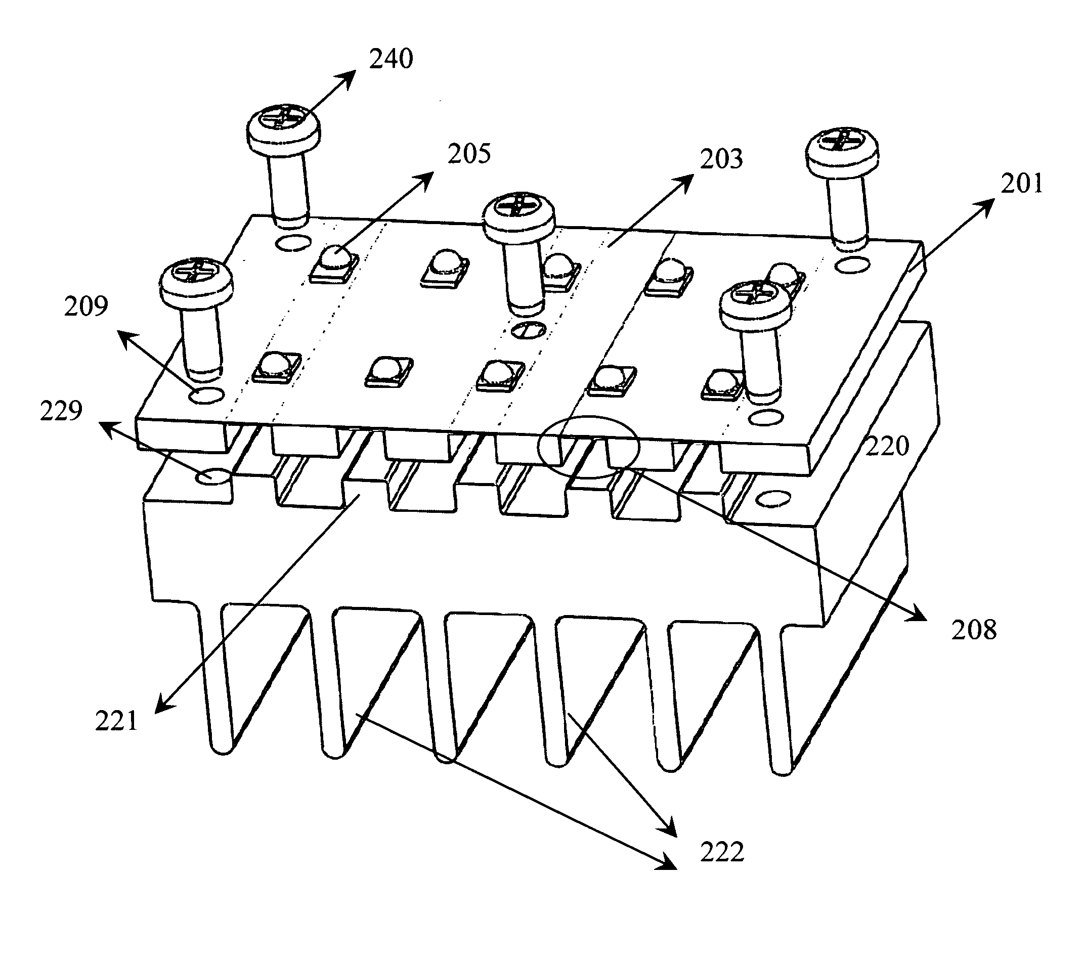 Composite Heat Sink For Electrical Components