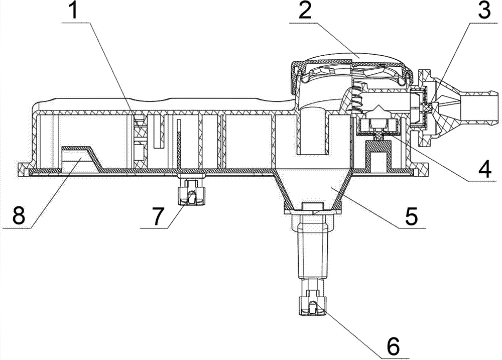 Oil-gas separator