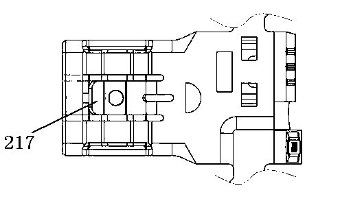 Flag-shaped terminal with square tube