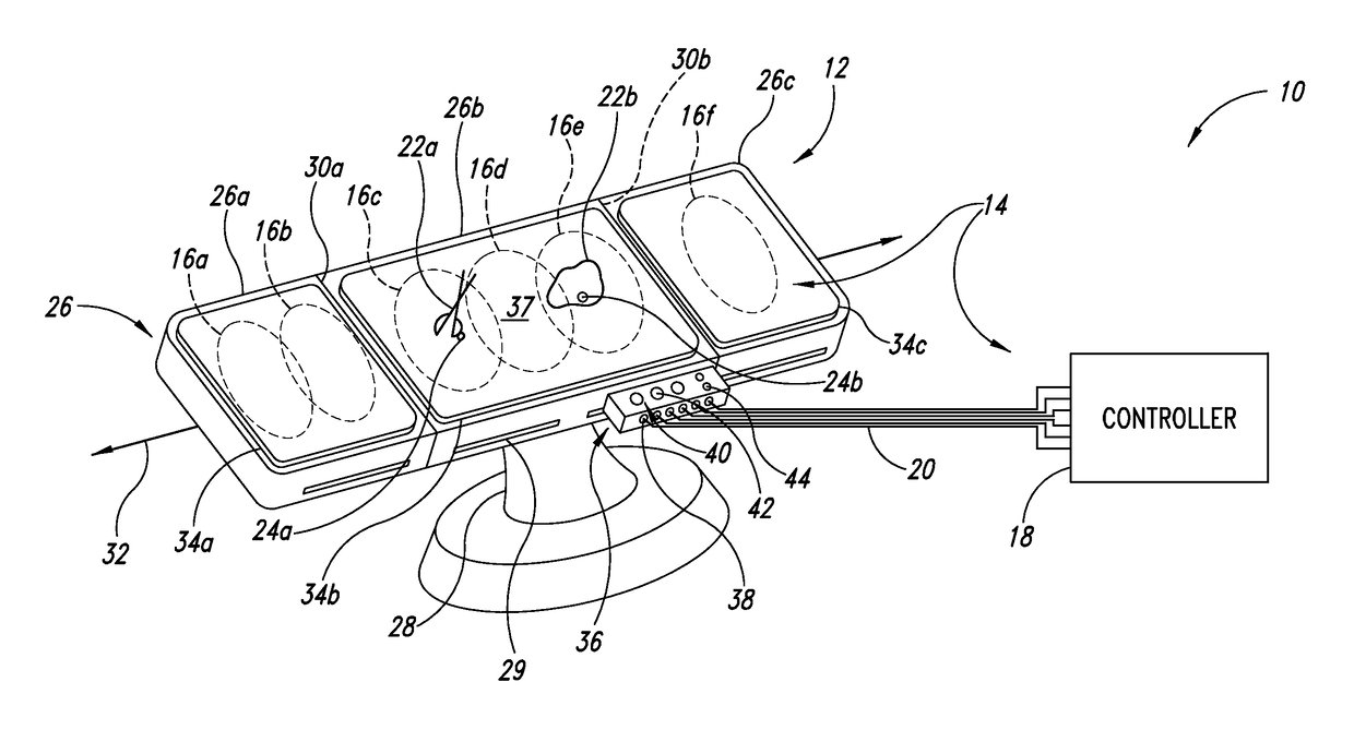 Method and apparatus to detect transponder tagged objects and to communicate with medical telemetry devices, for example during medical procedures