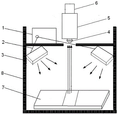 Method for realizing non-destructive test of waxing kinds of apple surfaces