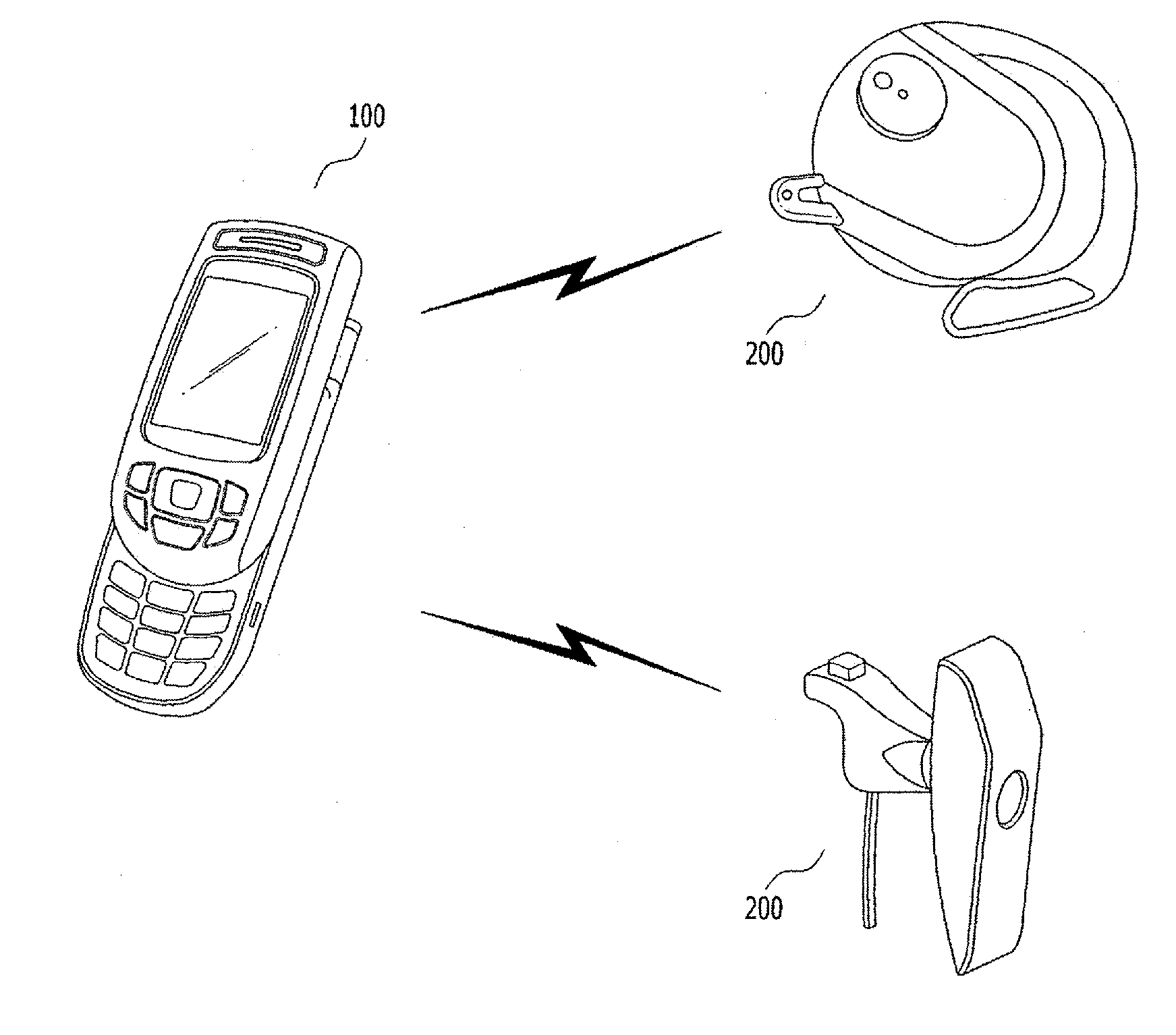 Headset having mobile communication terminal loss prevention function and headset system having loss prevention function