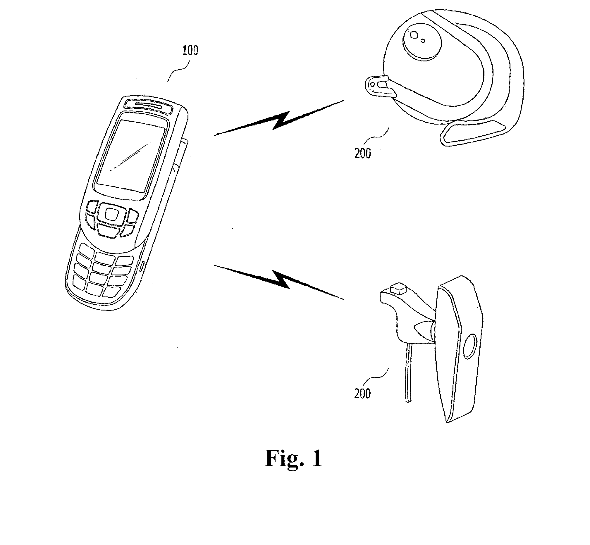 Headset having mobile communication terminal loss prevention function and headset system having loss prevention function