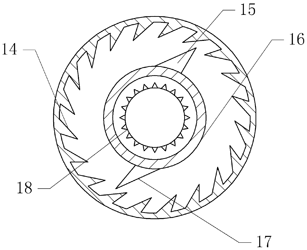 Gas-assisted detection device