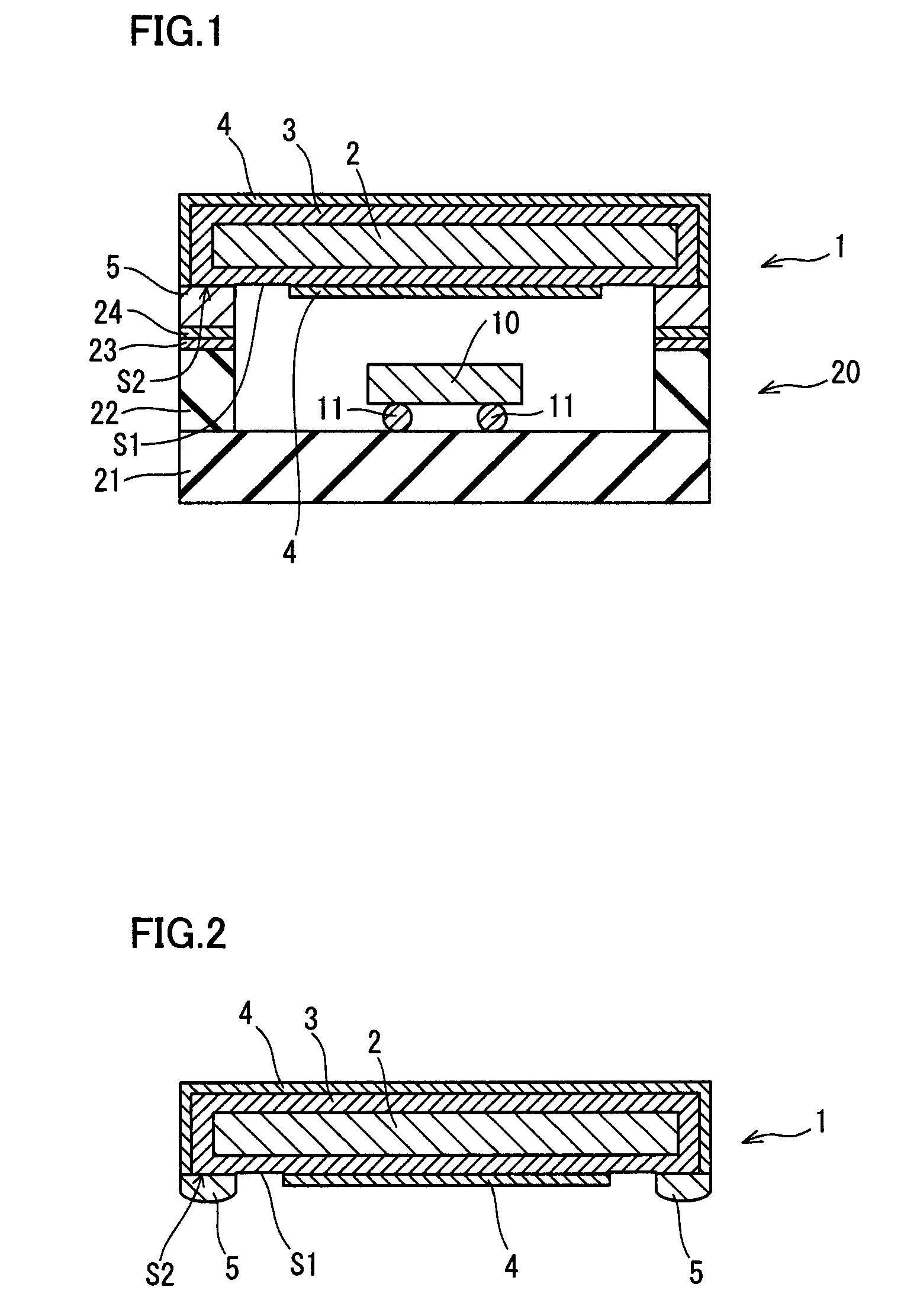 Hermetic sealing cap, electronic component accommodation package, and method for producing hermetic sealing cap