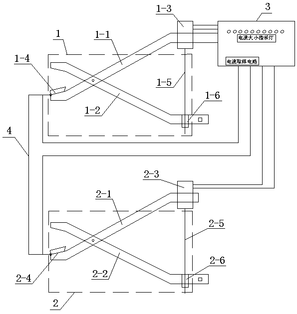 A shunting device for manipulator live work