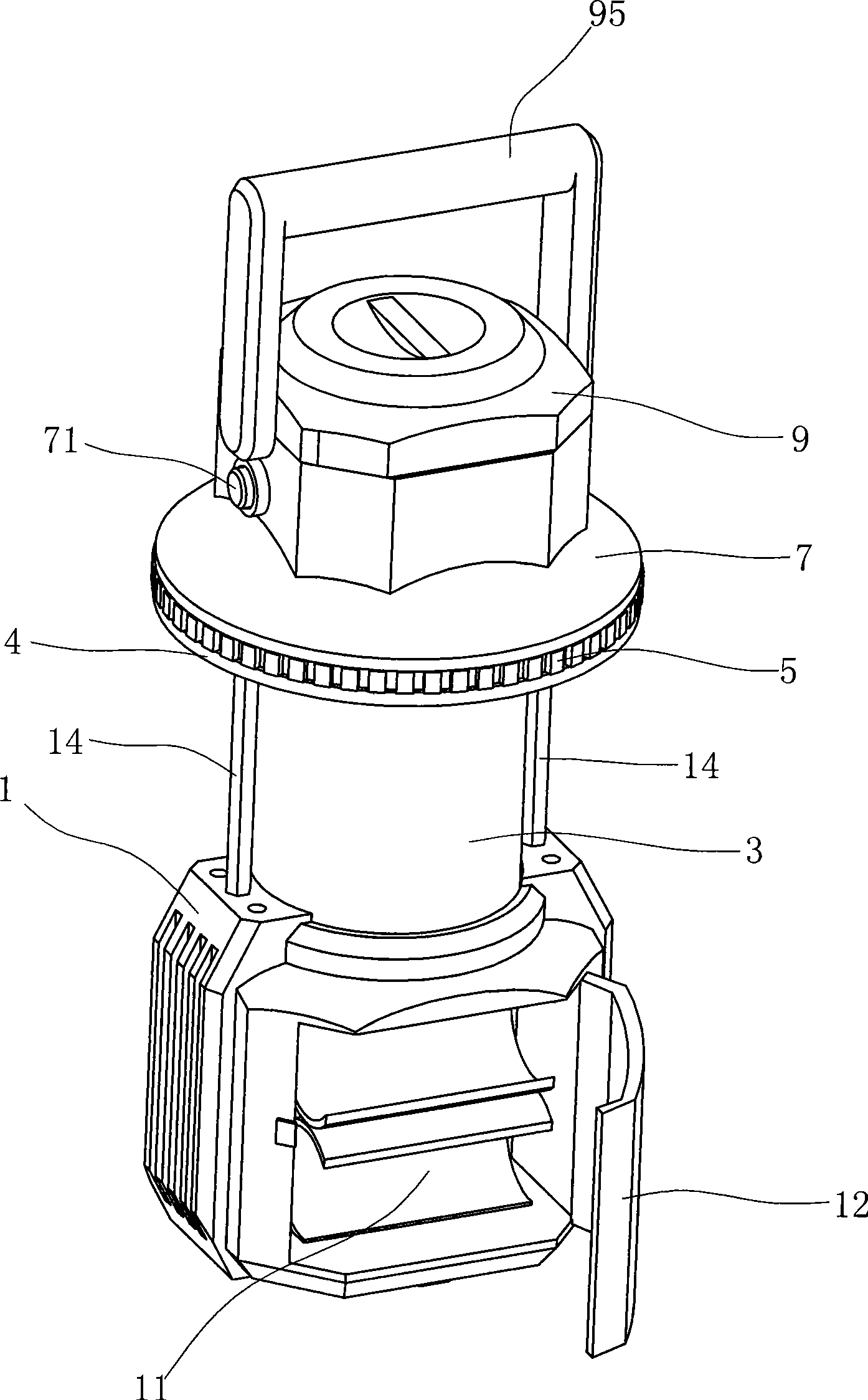 Mosquito driving and lighting lamp