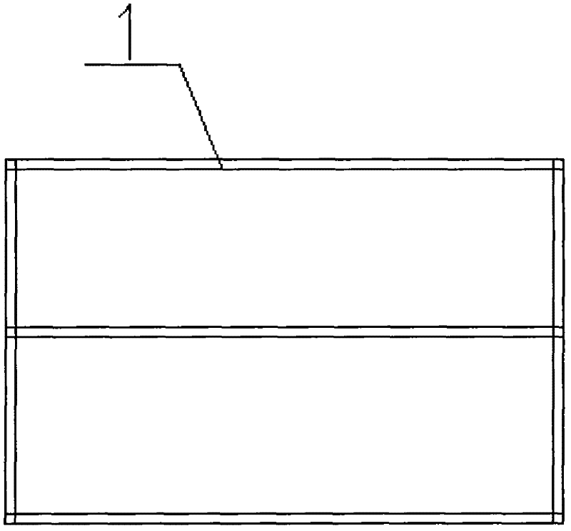 Cage and method for closing closure gap by combining cage with filler