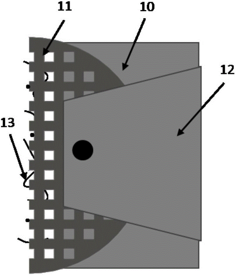 Transmission electron microscope sample rod capable of measuring nano-monomer absorption spectrum and use method thereof