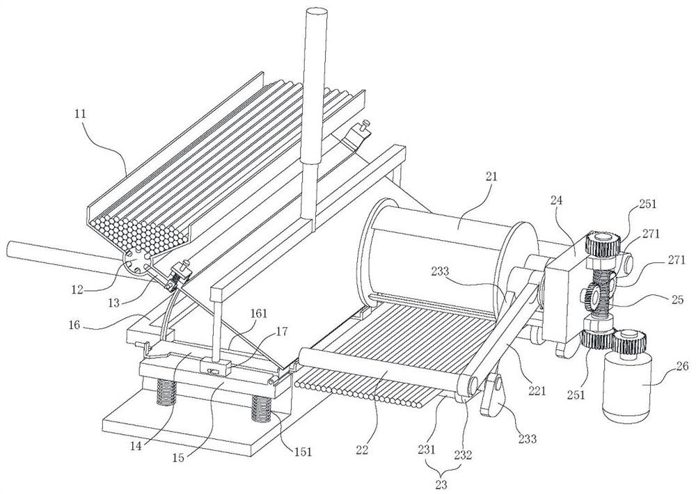 Feeding mechanism for batten machining