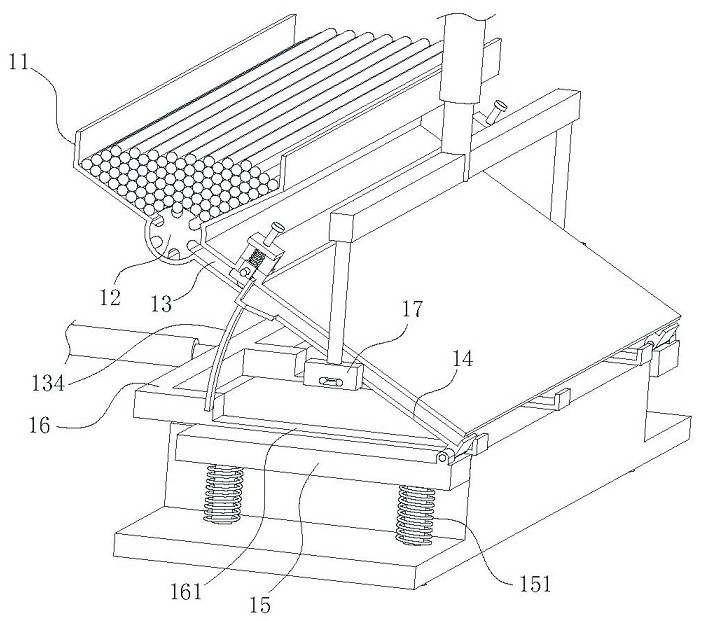 Feeding mechanism for batten machining