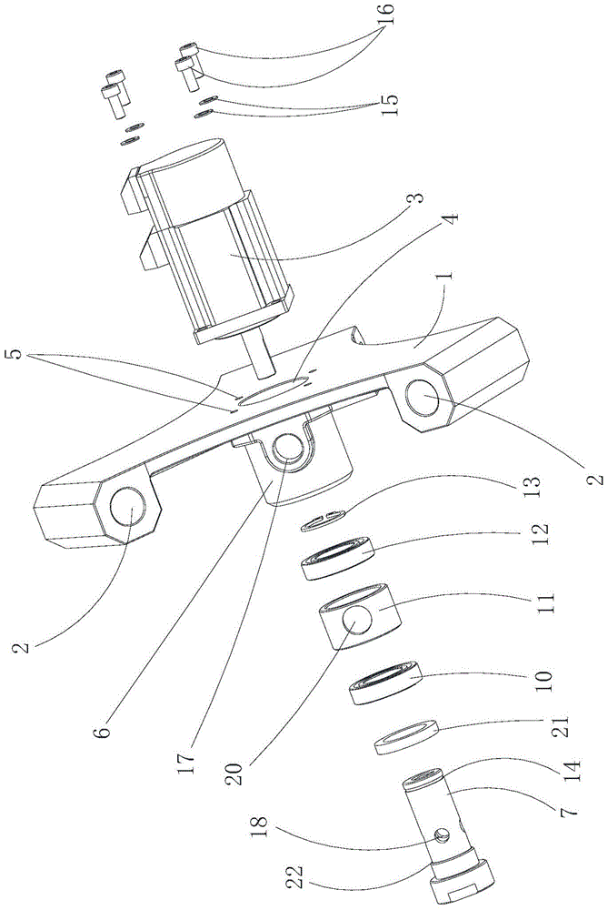 A kind of delta parallel manipulator and delta parallel robot