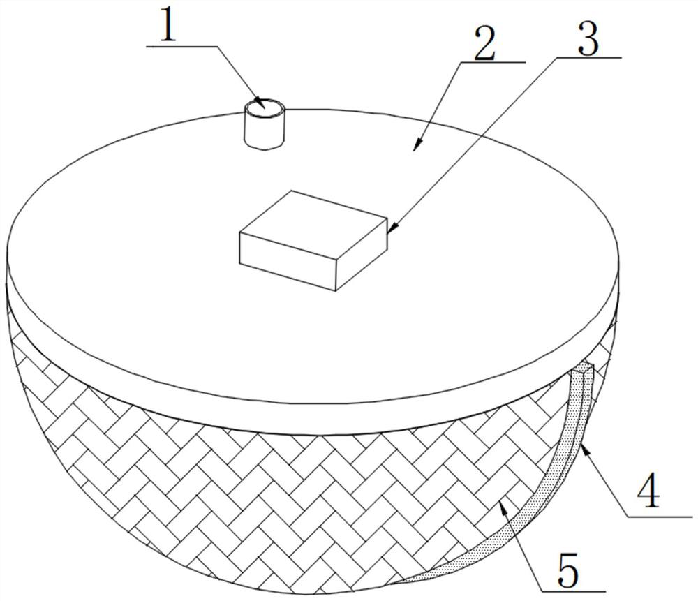 Preparation mold and preparation method of special filler for constructed wetland