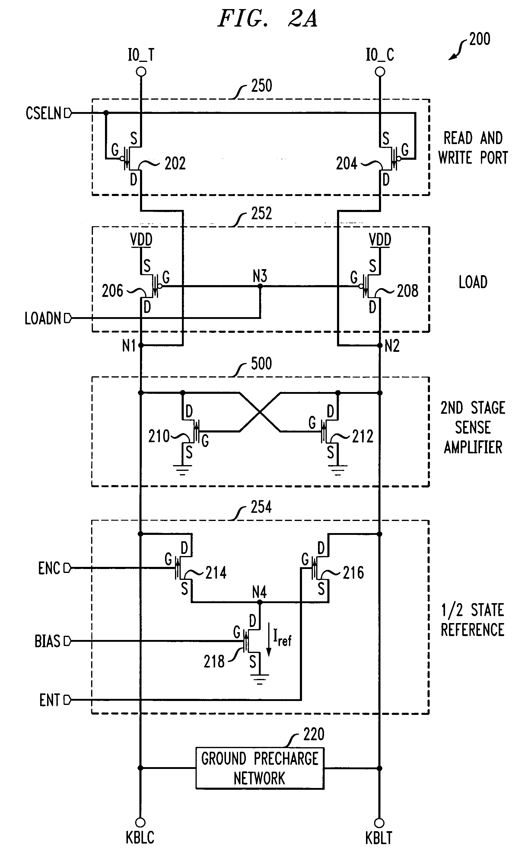 Differential and hierarchical sensing for memory circuits