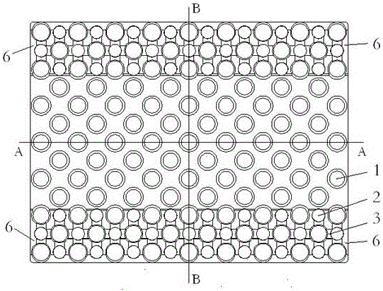 Three-level buffering heavy-load elastic backing plate and three-level buffering vibration-damping method