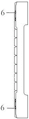 Three-level buffering heavy-load elastic backing plate and three-level buffering vibration-damping method