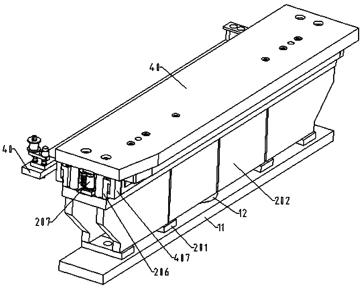 Multifunctional blanking die