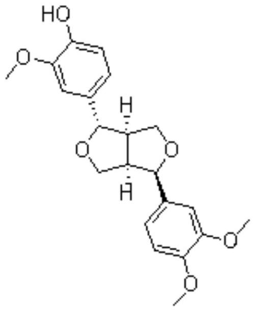 Use of forsythiagenin in the preparation of medicines for treating hepatitis B