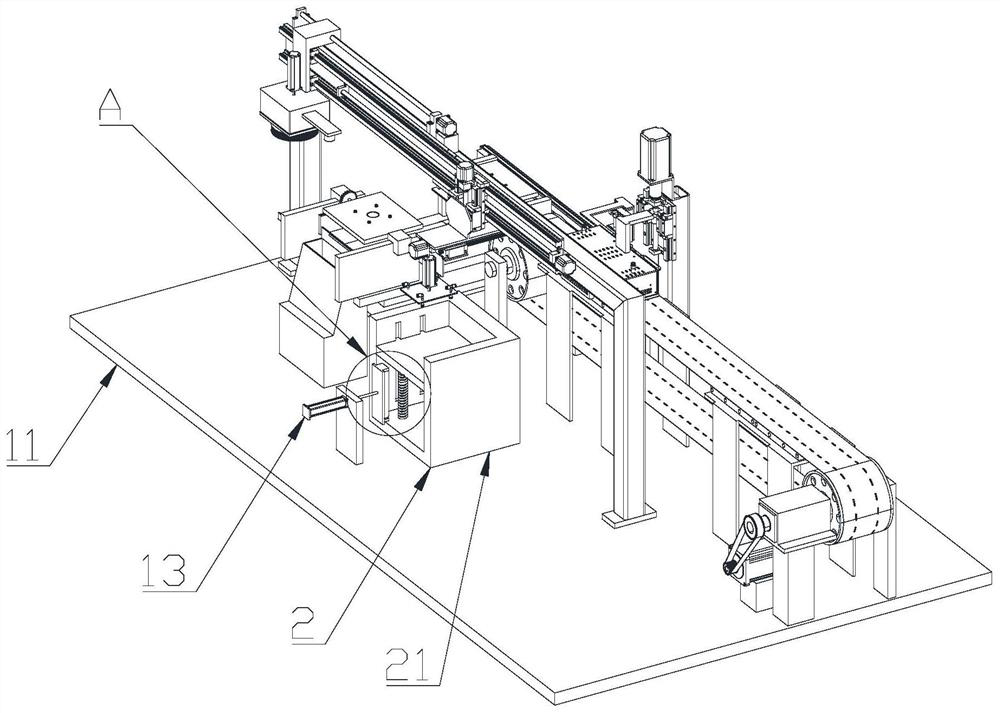 Back grid line alignment device of double-sided battery and alignment method of back grid line alignment device