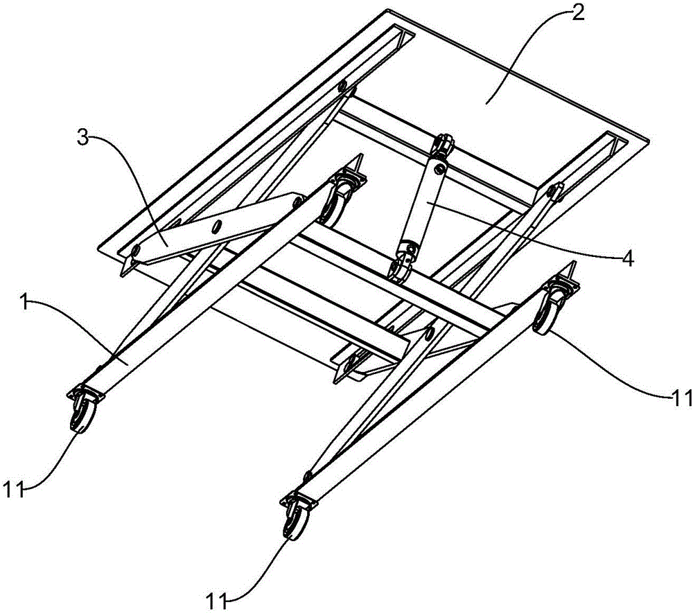 Portable lifting platform